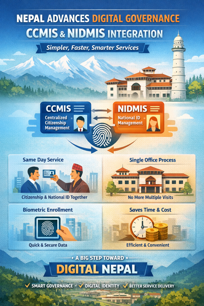 nepal advances digital governance with ccmis–nidmis integration